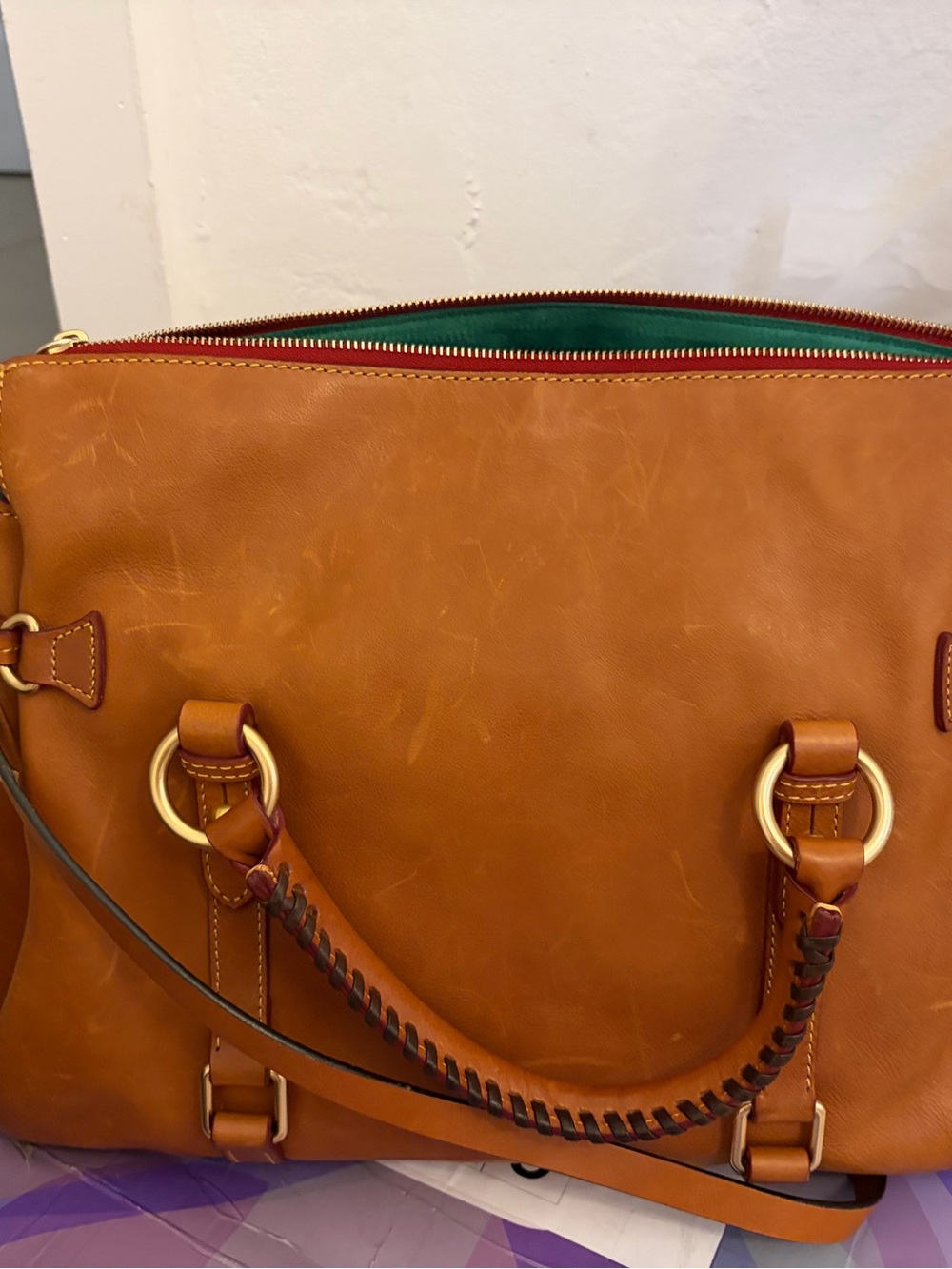 Dooney and Bourke Florentine satchel - Picture 6 of 14